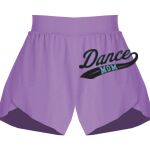 Girls Flowy Overlay Shorts Thumbnail