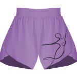Girls Flowy Overlay Shorts Thumbnail