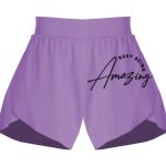 Girls Flowy Overlay Shorts Thumbnail