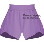 Girls Flowy Overlay Shorts Thumbnail