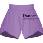 Girls Flowy Overlay Shorts Thumbnail
