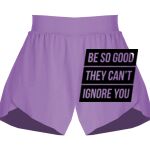 Girls Flowy Overlay Shorts Thumbnail