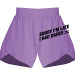 Girls Flowy Overlay Shorts Thumbnail