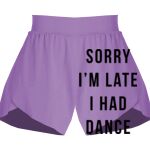 Girls Flowy Overlay Shorts Thumbnail