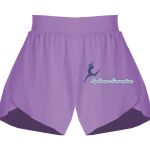 Girls Flowy Overlay Shorts Thumbnail