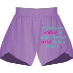 Girls Flowy Overlay Shorts Thumbnail