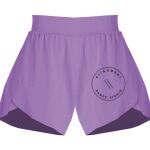 Girls Flowy Overlay Shorts Thumbnail