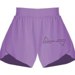 Girls Flowy Overlay Shorts Thumbnail