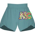 Ladies Flowy Overlay Shorts Thumbnail