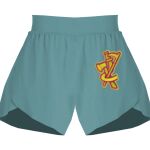 Ladies Flowy Overlay Shorts Thumbnail