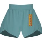 Ladies Flowy Overlay Shorts Thumbnail