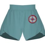 Ladies Flowy Overlay Shorts Thumbnail