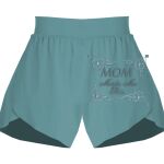 Ladies Flowy Overlay Shorts Thumbnail