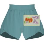 Ladies Flowy Overlay Shorts Thumbnail