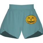 Ladies Flowy Overlay Shorts Thumbnail