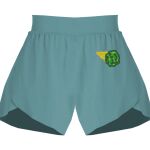 Ladies Flowy Overlay Shorts Thumbnail