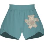 Ladies Flowy Overlay Shorts Thumbnail