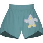 Ladies Flowy Overlay Shorts Thumbnail