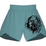 Ladies Flowy Overlay Shorts Thumbnail