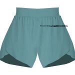 Ladies Flowy Overlay Shorts Thumbnail