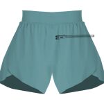 Ladies Flowy Overlay Shorts Thumbnail