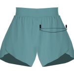 Ladies Flowy Overlay Shorts Thumbnail