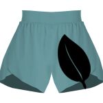 Ladies Flowy Overlay Shorts Thumbnail