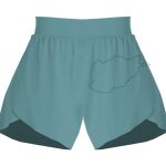 Ladies Flowy Overlay Shorts Thumbnail
