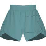 Ladies Flowy Overlay Shorts Thumbnail