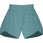 Ladies Flowy Overlay Shorts Thumbnail
