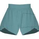 Ladies Flowy Overlay Shorts Thumbnail