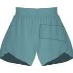 Ladies Flowy Overlay Shorts Thumbnail