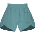 Ladies Flowy Overlay Shorts Thumbnail