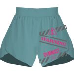 Ladies Flowy Overlay Shorts Thumbnail