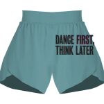 Ladies Flowy Overlay Shorts Thumbnail