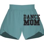 Ladies Flowy Overlay Shorts Thumbnail