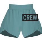 Ladies Flowy Overlay Shorts Thumbnail