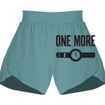 Ladies Flowy Overlay Shorts Thumbnail