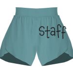 Ladies Flowy Overlay Shorts Thumbnail