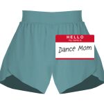 Ladies Flowy Overlay Shorts Thumbnail