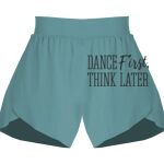 Ladies Flowy Overlay Shorts Thumbnail
