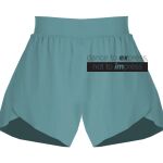 Ladies Flowy Overlay Shorts Thumbnail
