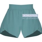 Ladies Flowy Overlay Shorts Thumbnail