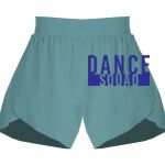 Ladies Flowy Overlay Shorts Thumbnail
