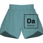 Ladies Flowy Overlay Shorts Thumbnail