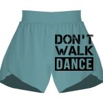 Ladies Flowy Overlay Shorts Thumbnail