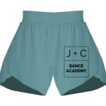 Ladies Flowy Overlay Shorts Thumbnail