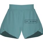 Ladies Flowy Overlay Shorts Thumbnail