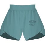 Ladies Flowy Overlay Shorts Thumbnail