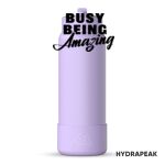 Hydrapeak® Sport Boot Water Bottle w/Straw Lid - 26oz Thumbnail